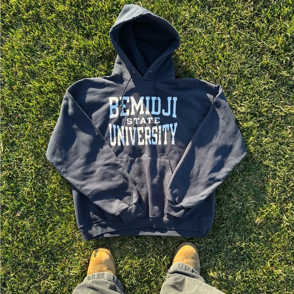Y2K Bemidii University Hoodie by Champion NWOT - Picture 1 of 3